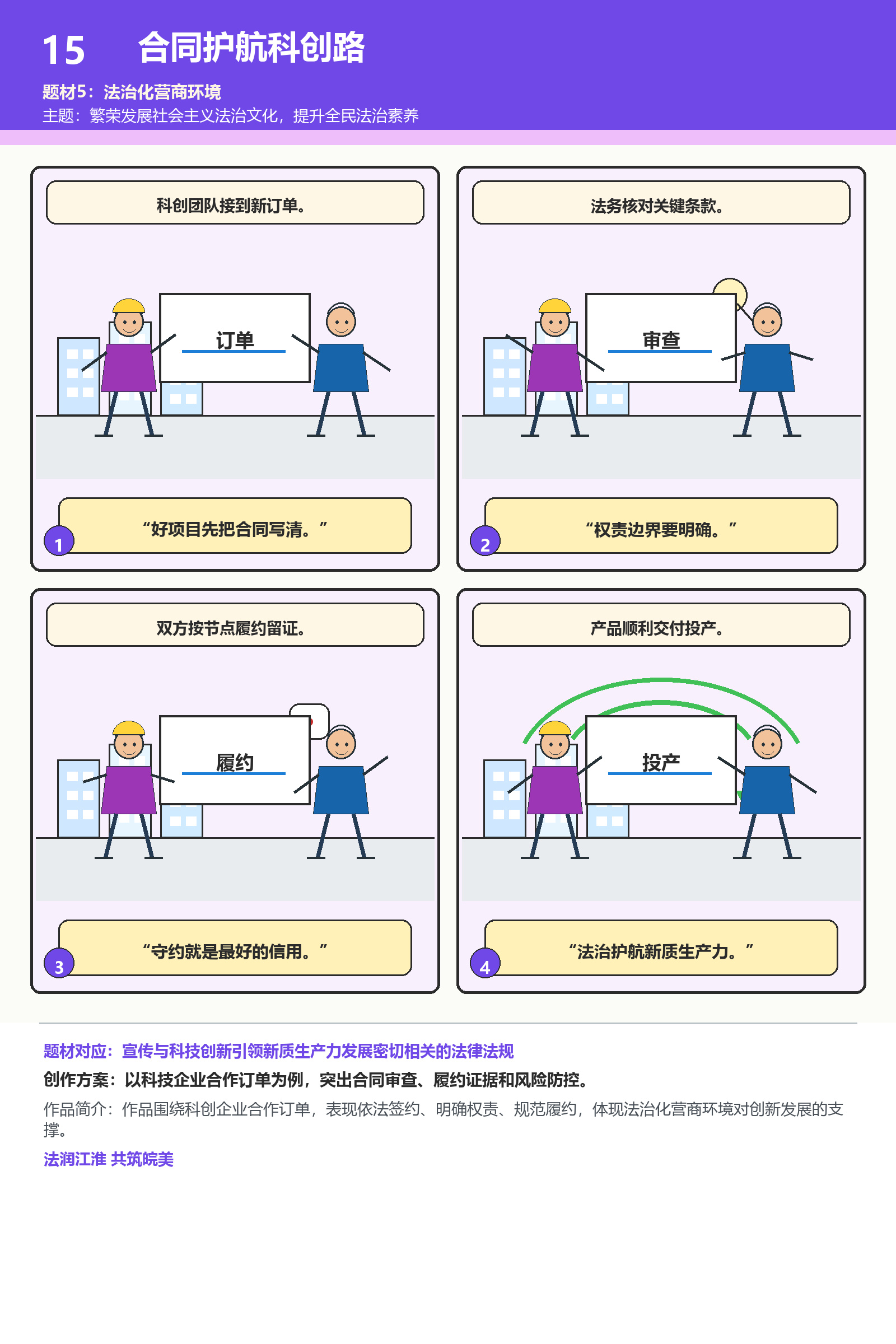 合同护航科创路